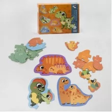 Пазл детский Динозавры 28 деталей BabyToys Пазл детский Динозавры 28 деталей BabyToys