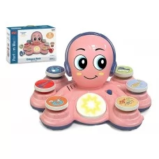 Музыкальная игрушка сортер Octopus Rock, 27 см, светится и воспроизводит звук FY912475