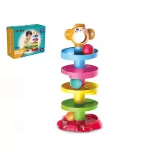Развивающая детская игрушка Башня Roll Ball с шариками HE0205
