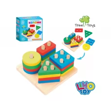 Деревянная игрушка Геометрика Tree Toys MD 0818