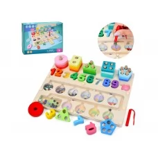 Дерев'яна іграшка Багатофункціональна дошка Tree Toys MD 0874