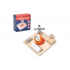 Деревянная игрушка Бизиборд, рамка-вкладыш MD0723