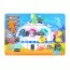 Деревянная игрушка Бизиборд шнуровка, открываются двери, засовы MD0888