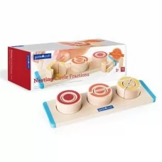 Дерев'яний пазл-сортер Guidecraft Manipulatives Сегменти круга G6746 