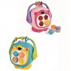 Сортер куб BabyToys QX-91212E с фигурками и шестернями Сортер куб BabyToys QX-91212E с фигурками и шестернями