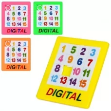 Головоломка пятнашки детская игрушка BabyToys 1376-B, 6,5-8 см