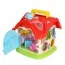 Игра M 0001 U/R домик-логика, 20см, сортер, счеты, шестеренки, часы, пищалка, в кор-ке