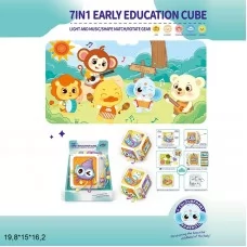 Сортер куб BabyToys 967 с музыкой и светом на батарейках