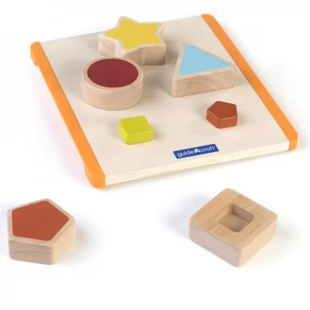 Рамка-вкладиш Guidecraft Manipulatives Фігури G6733