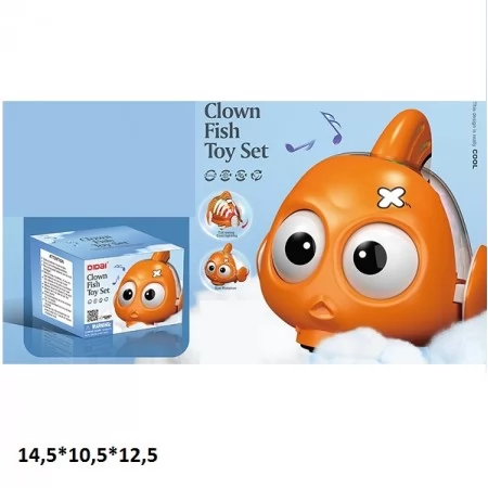 Игрушка рыбка BabyToys LD-176A музыкальная со светом
