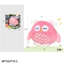 Прыгающий шар сова BabyToys 988-75 с музыкой и вибрацией