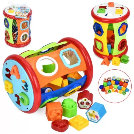 Сортер BabyToys 1621A з буквами і цифрами 22см