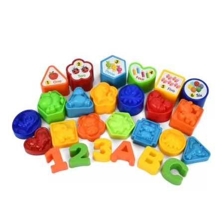 Сортер BabyToys 1621A з буквами і цифрами 22см