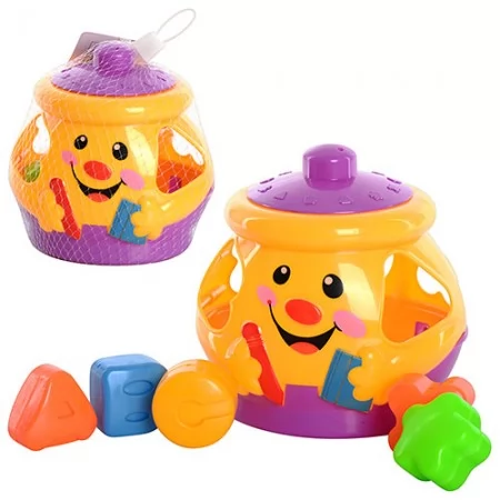Сортер BabyToys 2317 горшочек для развития моторики