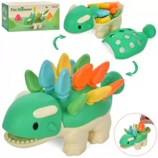Сортер динозавр BabyToys XQS2055A с подвижными деталями