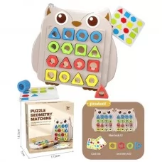 Детский сортер сова BabyToys ME-104 разноцветный пластиковый Детский сортер сова BabyToys ME-104 разноцветный пластиковый