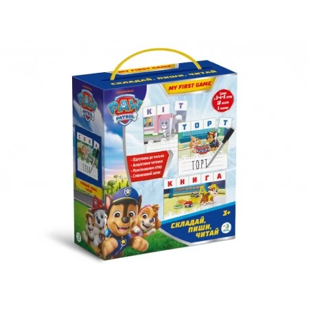 Навчальна гра Paw Patrol Складай, пиши, читай, DoDo 200622