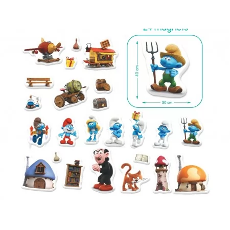 Магнітна гра з планшеткою The Smurfs, DoDo 200627