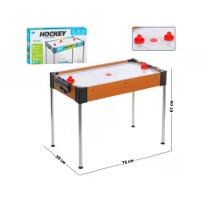 Настольная игра аэрохоккей деревянный на ножках, 2 ручки, шайба 2559 Настольная игра аэрохоккей деревянный на ножках, 2 ручки, шайба 2559
