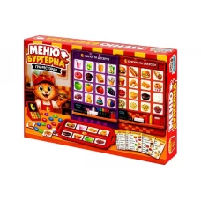Обучающая игра "Бургерна", Enotik 3-053 Обучающая игра "Бургерна", Enotik 3-053