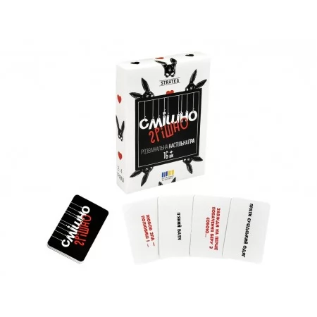 Настольная игра "Смешно-грешно", 16+, Strateg 30671