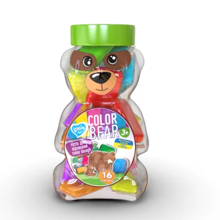 Color Bear ТМ Lovin Набір для ліплення з тістом Color Bear ТМ Lovin Набір для ліплення з тістом