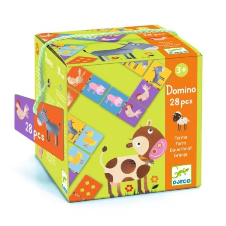 DJECO Детское домино «Ферма», DJ08158 DJECO Детское домино «Ферма», DJ08158