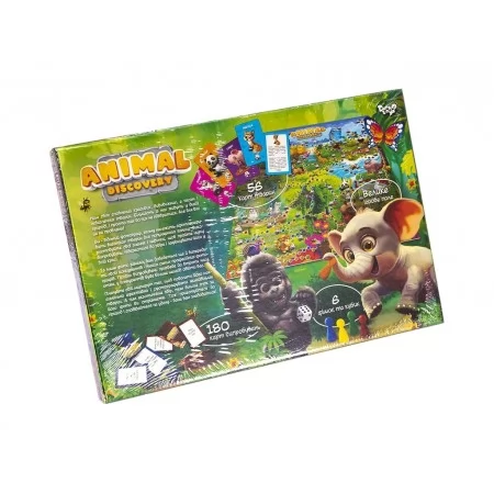 Настільна розважальна гра Animal Discovery, Danko Toys