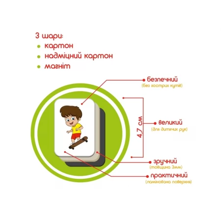 Магнітна гра Day planner Magdum ML4032-03 Магнітна гра Day planner Magdum ML4032-03