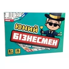 Настільна гра Strateg Юний Бізнесмен розважальна економічна Strateg 30341