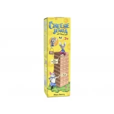 Настольная игра Cheese Jenga 54 бруски деревянные Strateg 30545
