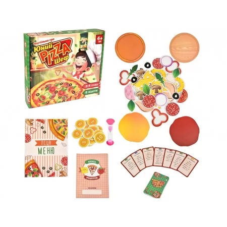 Настольная игра Юный Pizza Шеф Strateg 30781