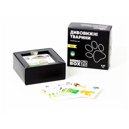 Настольная игра MemoBox Delux Удивительные животные JoyBand MBD106