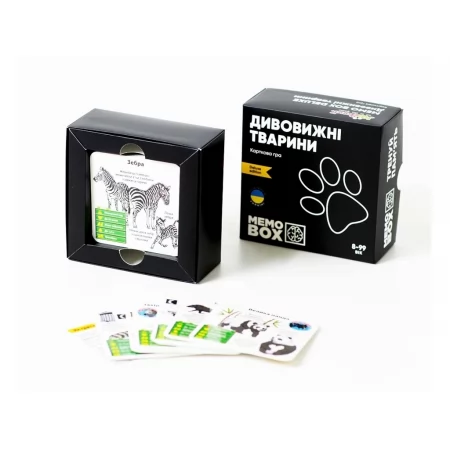 Настольная игра MemoBox Delux Удивительные животные JoyBand MBD106