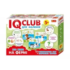 Учебные пазлы Кто живет на ферме IQ-club для малышей Ranok Creative 13203005У 288665