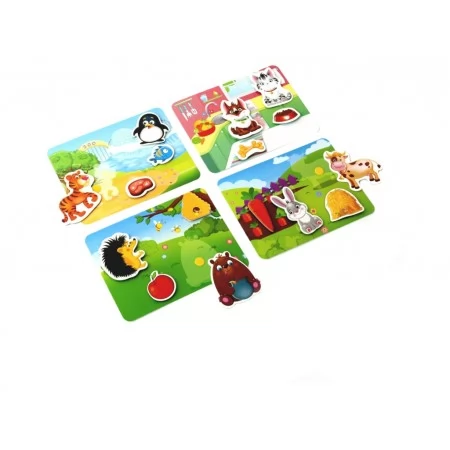 Игра з липучками Хто что ест? Vladi Toys VT1302-27 Игра з липучками Хто что ест? Vladi Toys VT1302-27