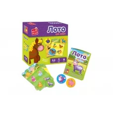 Игра развивающая Лото, Ферма, Vladi Toys VT2100-08