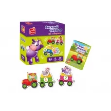 Игра развивающая с липучками Веселый фермер, Vladi Toys VT2100-13