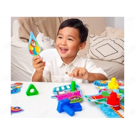 Гра-конструктор Fisher Price, Парк розваг для малюків, Vladi Toys VT2905-21 Гра-конструктор Fisher Price, Парк розваг для малюків, Vladi Toys VT2905-21