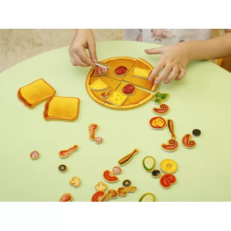 Игра магнитная Пицца, Vladi Toys VT3004-02