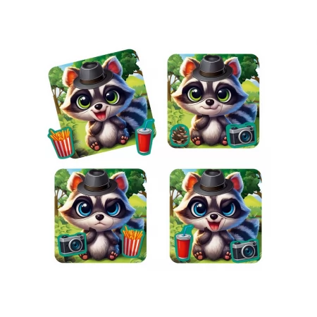 Игра магнитная развивающая Эмоции Енота, Vladi Toys, 10 магнитов VT3220-03 Игра магнитная развивающая Эмоции Енота, Vladi Toys, 10 магнитов VT3220-03