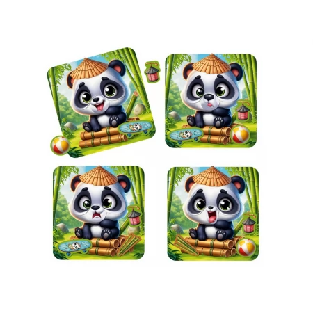 Игра магнитная развивающая Эмоции Панды, Vladi Toys, 11 магнитов VT3220-06