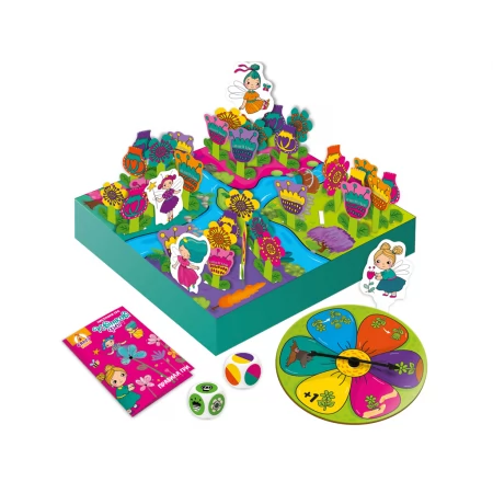 Игра настольная развлекательная, Цветочные феи, Vladi Toys VT8055-34 Игра настольная развлекательная, Цветочные феи, Vladi Toys VT8055-34