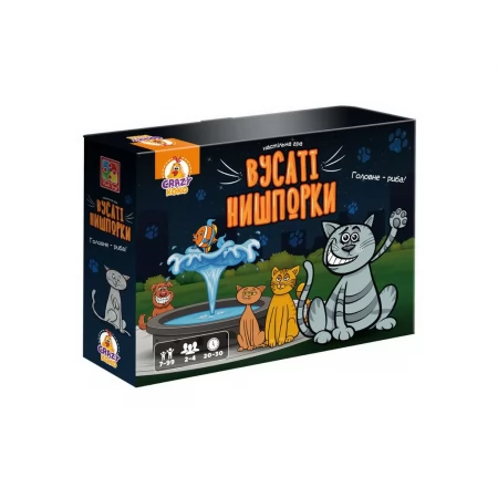 Игра настольная развлекательная Усатые рыскалки, 2–4 игрока, Vladi Toys VT8055-44 Игра настольная развлекательная Усатые рыскалки, 2–4 игрока, Vladi Toys VT8055-44