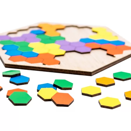 Настальна гра "Шестикутник", PuzzleOk 22079 Настальна гра "Шестикутник", PuzzleOk 22079