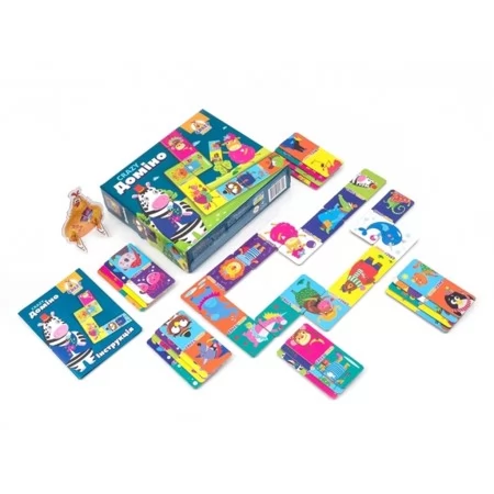 Гра настільна CRAZY Доміно, Vladi Toys VT8055-10 Гра настільна CRAZY Доміно, Vladi Toys VT8055-10