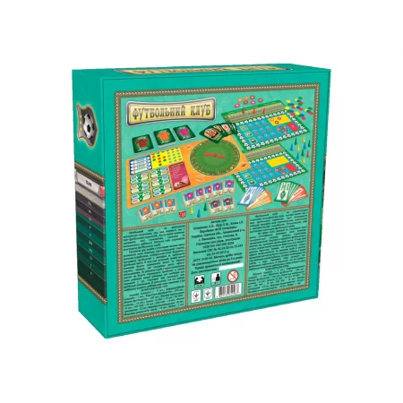 Настольная игра "Футбольные клубы", 8+, Artos Games