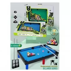 Настольный бильярд BabyToys A 9904, 6 лунок, 2 кия