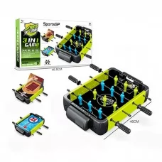 Настільна гра 3в1 футбол баскетбол керлінг BabyToys 960-3