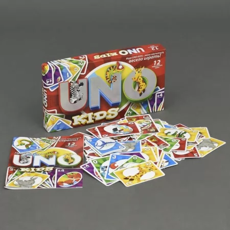 Настольная игра UNO Kids Danko Toys SPG11 для детей Настольная игра UNO Kids Danko Toys SPG11 для детей